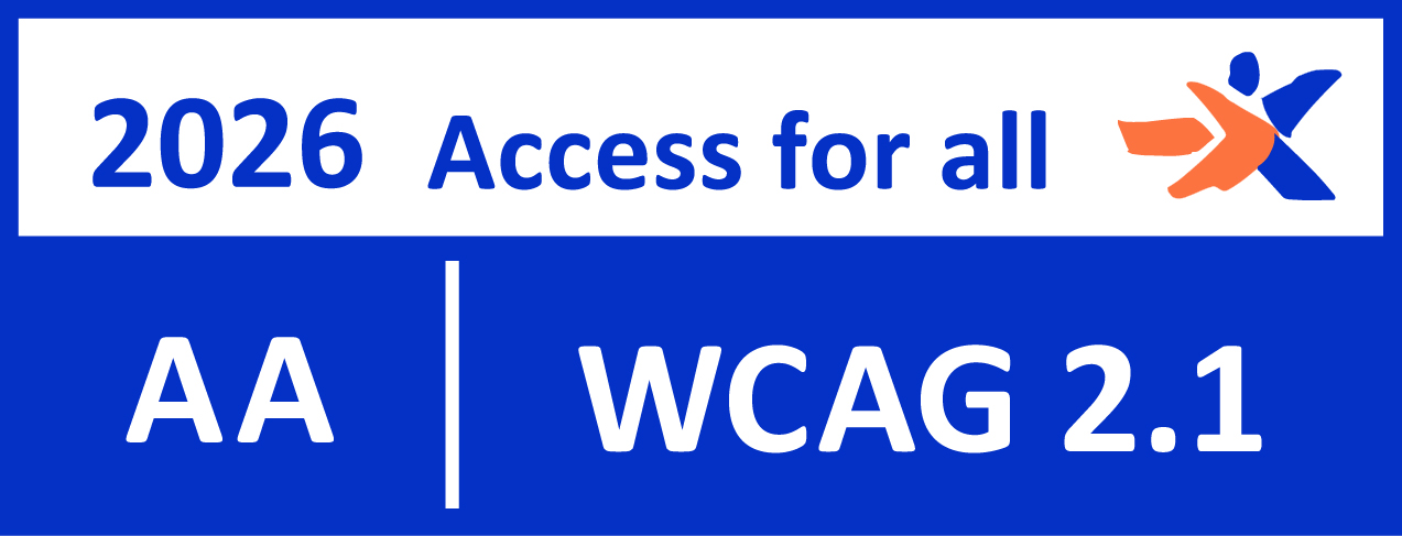 Sito web accessibile, conforme alle WCAG 2.1 AA, certificato da Zugang für alle